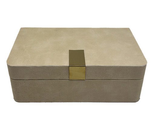 Caixa Decorativa Horten Marfim, grey | WestwingNow