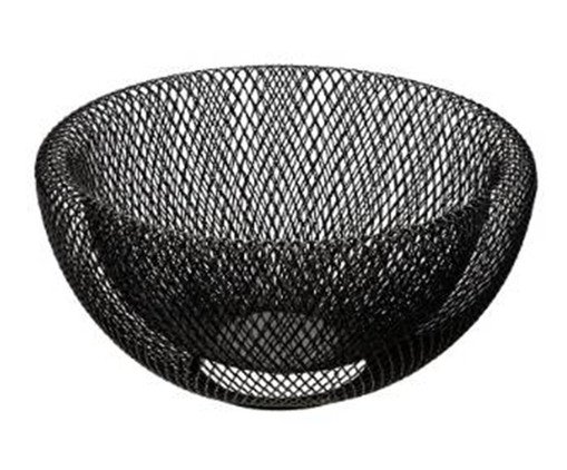 Centro de Mesa de Metal Capreo Preto, black | WestwingNow
