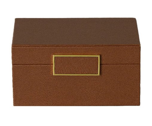 Caixa Decorativa Gaster Marrom, brown | WestwingNow