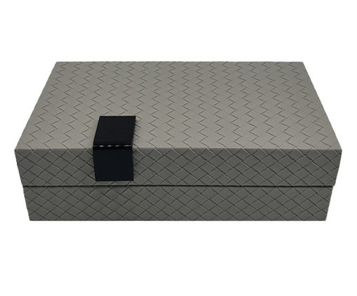 Caixa Decorativa Oniger Cinza, grey | WestwingNow