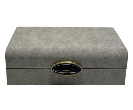 Caixa Decorativa Joyful Cinza | Westwing