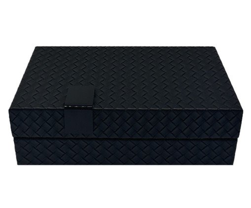 Caixa Decorativa Ozo Preto, black | WestwingNow