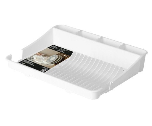 Escorredor de Pratos com Extensor Fly Branco, white | WestwingNow