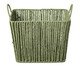 Cesto de Fibra Natural com Alça Giulietta Verde Esmeralda, green | WestwingNow