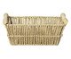 Cesto de Fibra Natural com Alça de Bambu Cruze Bege, beige | WestwingNow
