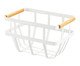 Cesto de Metal com Alça de Bambu Jazz Branco, white | WestwingNow