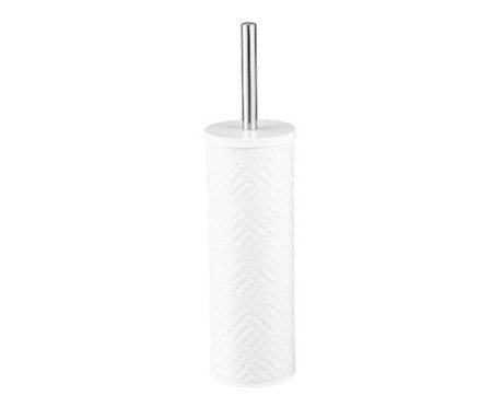 Escova Sanitária com Suporte Mosaic Branco | Westwing