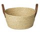 Cesto de Fibra Natural com Alça Pris Bege, beige | WestwingNow
