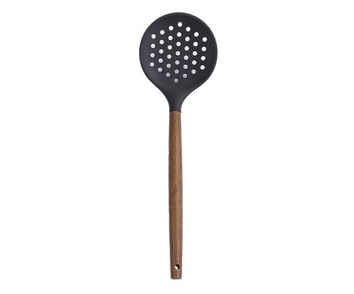 Escumadeira de Silicone Cerat Preto, black | WestwingNow