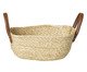 Cesto de Fibra Natural com Alça Tahoe Bege, beige | WestwingNow