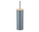 Escova Sanitária com Tampa de Bambu e Suporte Soft Cinza, grey | WestwingNow