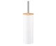 Escova Sanitária com Tampa de Bambu e Suporte Soft Branco, white | WestwingNow