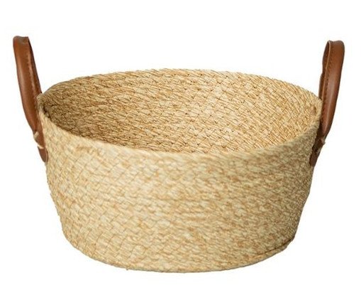 Cesto de Fibra Natural com Alça Subur Bege, beige | WestwingNow