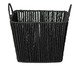 Cesto de Fibra Natural com Alça Ton Preto, black | WestwingNow