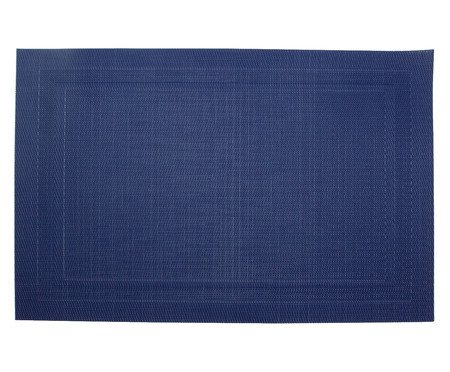 Lugar Americano Moldura Marinho