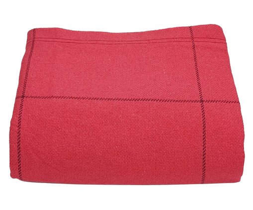 Cobertor Ventura Pespontado Vermelho Aurora - Casal, multicolor | WestwingNow