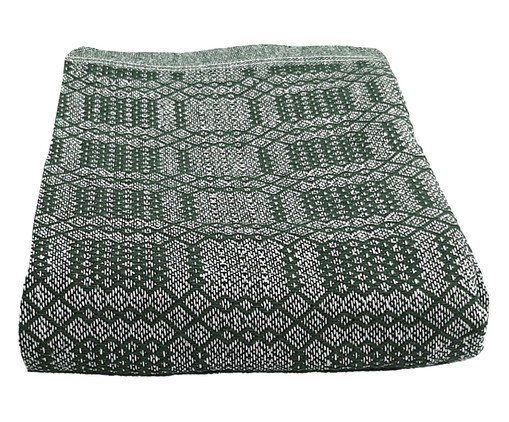 Colcha Ouro Preto Stone Verde - Solteiro, multicolor | WestwingNow