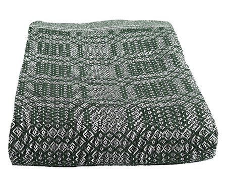 Colcha Ouro Preto Stone Verde - Solteiro | Westwing