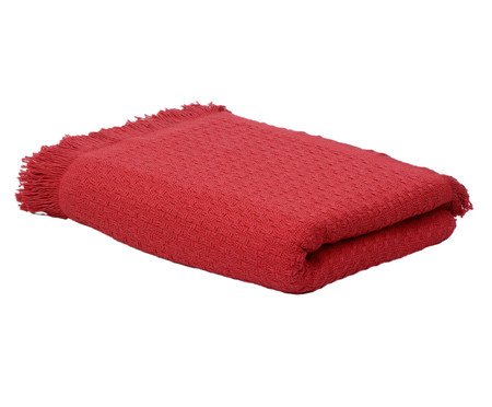 Manta Eterna Vermelho Escarlate - 150X170cm | Westwing