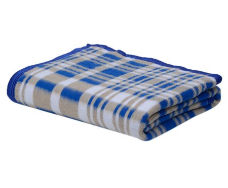 Cobertor Dacota Azul Royal | Westwing