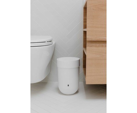 Lixeira com Tampa Marci 6L - Branco | Westwing