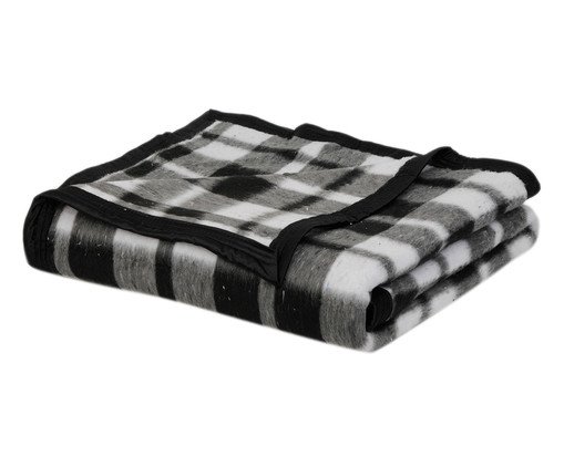 Cobertor Boa Noite Preto - Solteiro, black | WestwingNow
