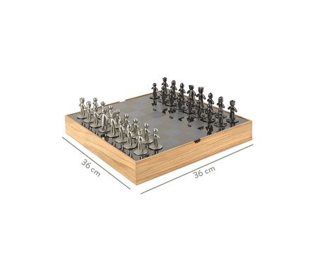 Jogo de Xadrez Buddy - Preto | WestwingNow