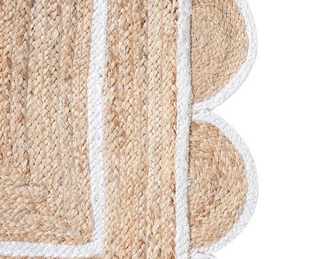 Tapete Tasdelen Natural e Branco | Westwing