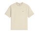 Camiseta Cotton Creme Coração Micro Rosa Pink, Off White | WestwingNow