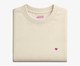 Camiseta Cotton Creme Coração Micro Rosa Pink, Off White | WestwingNow