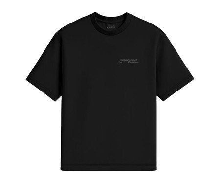 Camiseta Cotton Preto Département de Création Refletivo | Westwing