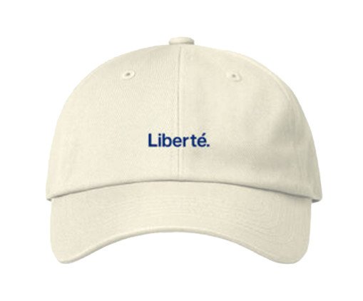 Boné Dad Hat Liberté Azul Marinho e Off-White - Único, Off White | WestwingNow