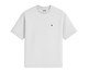 Camiseta Cotton Branco Coração Micro Preto, white | WestwingNow