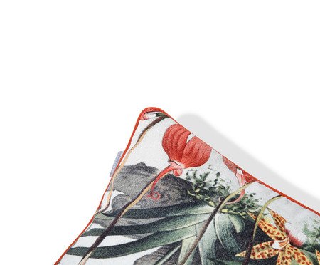 Capa de Almofada Retangular com Cordonê Orquidário Colorida | Westwing