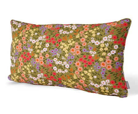 Capa de Almofada Retangular com Cordonê Floral Ceci Colorida | Westwing