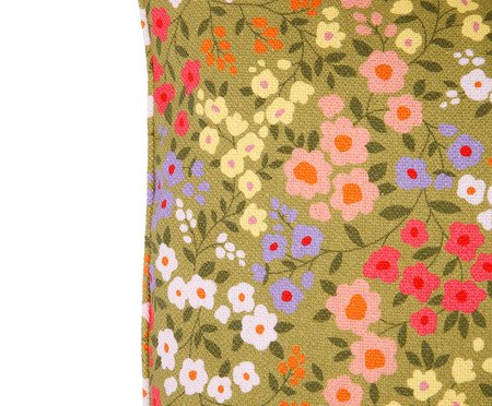 Capa de Almofada Retangular com Cordonê Floral Ceci Colorida | Westwing