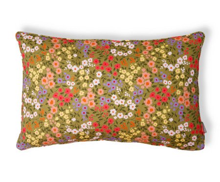 Capa de Almofada Retangular com Cordonê Floral Ceci Colorida | Westwing
