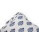 Capa de Almofada Retangular com Babados Floral Poppy Off-White, Off White | WestwingNow