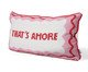 Capa de Almofada Retangular Estampada com Cordonê Amore Rosa, pink | WestwingNow