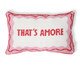 Capa de Almofada Retangular Estampada com Cordonê Amore Rosa, pink | WestwingNow
