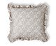 Capa de Almofada Estampada com Babados Floral Dora Bege, beige | WestwingNow