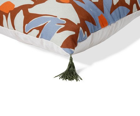 Capa de Almofada Estampada com Tassels Foral Talita Colorida | Westwing