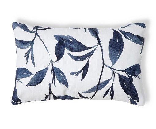 Capa de Almofada Retangular Estampada Camila Azul Marinho, blue | WestwingNow