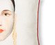 Capa de Almofada Estampada Autoretrato de Tarsila do Amaral, beige | WestwingNow