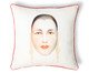 Capa de Almofada Estampada Autoretrato de Tarsila do Amaral, beige | WestwingNow