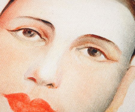 Capa de Almofada Estampada Autoretrato de Tarsila do Amaral | Westwing