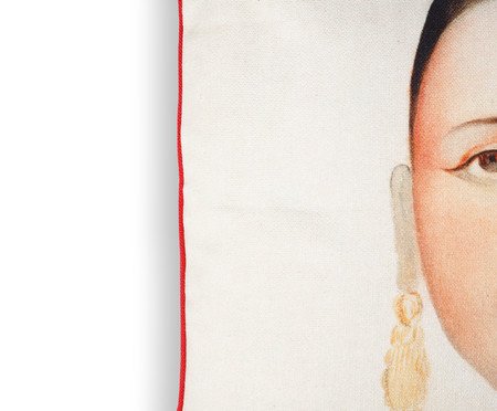 Capa de Almofada Estampada Autoretrato de Tarsila do Amaral | Westwing