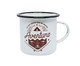 Caneca Esmaltada de Alumínio Branca - 240ml, Branco | WestwingNow