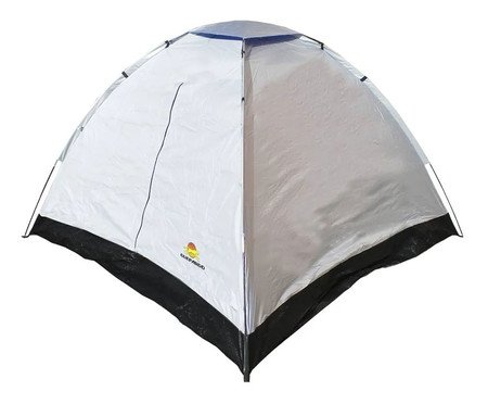 Barraca Atena para 4 Pessoas Prata - 210X130X210cm | Westwing