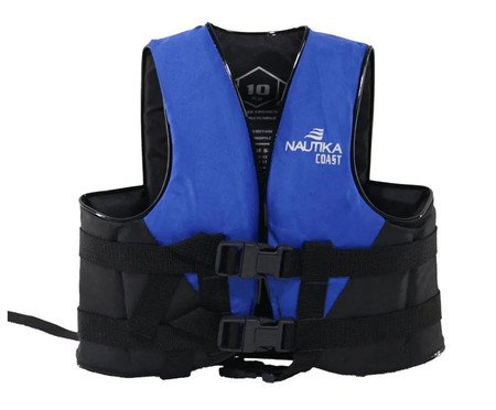 Colete Coast Azul e Preto - 40Kg | Westwing
